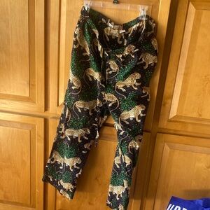 Leopard Print PJ Pants